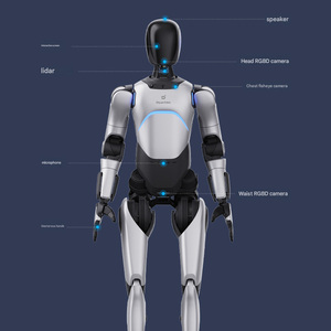 Smart Humanoid <strong>Robot</strong> General Purpose AI Bipedal 169cm 69kg 40 DOF 3H Battery LiDAR RGBD Camera for Smart Exhibition Hall - Product Image 4