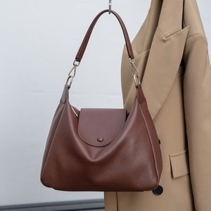 Women Cowhide Genuine Leather <b>Shoulder</b> <b>Bags</b> Female Fashion Designer Luxury Handbags <b>Ladies</b> Versatile Cow Leather <b>Bag</b> for <b>Lady</b> - Product Image 2