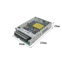 5 ans de garantie 12V ou 24V 150 Watt AC 110V/220V à DC12V/ 24V alimentation LED à découpage