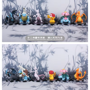 Action Figure in PVC di Pokemoned in Postura di Battaglia, Modellino da Collezione e Regalo Ispirato a Pokemoned <span class=keywords><strong>Go</strong></span> - Product Image 5