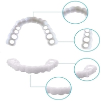 OEM, cosmétique naturelle, couvre-dents, clipsables, en silicone, sourire parfait, facettes dentaires, outil de beauté, fausses dents pour hommes et femmes