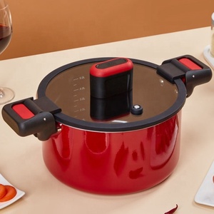 Gran oferta, juegos <span class=keywords><strong>de</strong></span> utensilios <span class=keywords><strong>de</strong></span> cocina antiadherentes <span class=keywords><strong>de</strong></span> 6L, ollas <span class=keywords><strong>de</strong></span> esmalte sostenibles con tapa <span class=keywords><strong>de</strong></span> vidrio, sartén <span class=keywords><strong>para</strong></span> <span class=keywords><strong>parrilla</strong></span> <span class=keywords><strong>para</strong></span> contacto con alimentos y cocina <span class=keywords><strong>de</strong></span> estufa <span class=keywords><strong>de</strong></span> Gas - Product Image 2