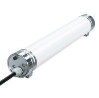 Đèn Trụ Tích Hợp Chống Nước 60Cm 120Cm 48W, Đèn Có Nắp Đậy Bằng Thép Không Gỉ, Đèn Led Chống Nước Hình Trụ Siêu Sáng IP66
