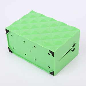 Wanmei Scissors Storage <b>Box</b> Double Hole Hair Salon Supplies Plastic Green <b>Red</b> White Black Hard Wearing - Product Image 3