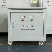Transformateur d'isolement sec triphasé 30 kVA, élévateur/abaisseur de tension 380 V vers 220 V, 480 V vers 400 V, certifié CE pour machine laser
