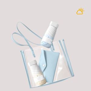 Paraguas de Sol Plegable Personalizado con Logotipo, Paraguas de Sol Plegable a Mano, Resistente a los Rayos UV, Mini Paraguas Cápsula - Product Image 5