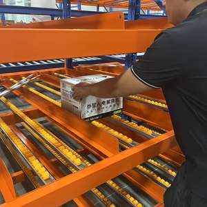 מערכת מדפים מודולרית בעלת 5 שכבות עמידה במיוחד, משפרת את מהירות איסוף ההזמנות במרכזי ביצוע הזמנות מסחר אלקטרוני. - Product Image 1