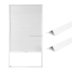 Nouveau facile à installer 100% stores à voie latérale occultants bande occultante en aluminium bâton <span class=keywords><strong>sur</strong></span> fenêtre intégrée stores en nid d'abeille cellulaires - Product Image 2