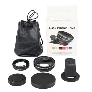 Objectif Universel 2 en 1 "Top Vente" avec Logo OEM – Grand Angle 0.45x et Macro pour Appareil Photo Mobile, Prêt à Expédier - Product Image 5