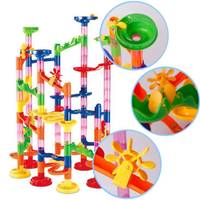 Usine vente directe jouets éducatifs balle bricolage labyrinthe boule glisser marbre course blocs de construction balles piste marbre fonctionne