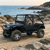Buggy tout-terrain 4x4 haute performance 320cc pour adultes, châssis stable, structure durable, adapté à la ferme et à la chasse