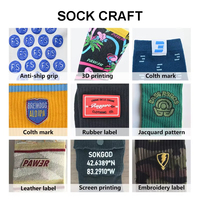 Chaussettes Homme Tricotées Blanches Type Chaussettes de Costume Col Ras du Cou Personnalisables Logo OEM, Chaussettes de Sport Personnalisées en Gros pour Homme