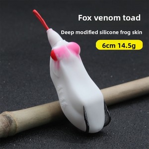 Nuevo modelo de cebo vivo, señuelos de rana venenosa de tamaño grande y pequeño, ojos mágicos, fundición de larga distancia específicamente para peces carpa cabeza de serpiente - Product Image 2