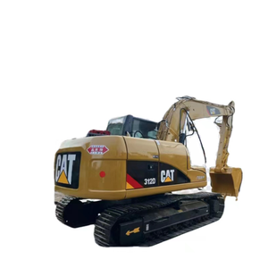 Excavadora Caterpillar usada para excavadora sobre orugas CAT 312D 320D 336D 315D Venta de bomba de caja de cambios de motor de peso operativo de 20 toneladas PLC - Product Image 1