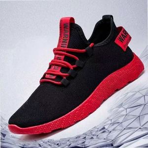Chaussures de sport tendance pour hommes en mesh, légères, pour le fitness et la course à pied, printemps, été et automne, semelle intérieure en PVC respirante - Product Image 3