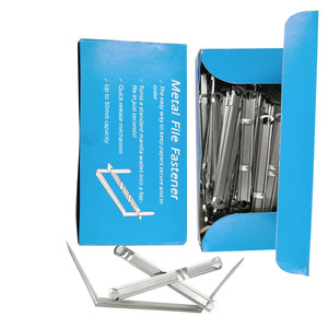 Chất Lượng Cao Giá Thấp Thông Tin Nút Hai Lỗ Sắt 7Cm 8Cm Kim Loại Ràng Buộc Thư Mục Clip Tập Tin <span class=keywords><strong>Fastener</strong></span> - Product Image 5