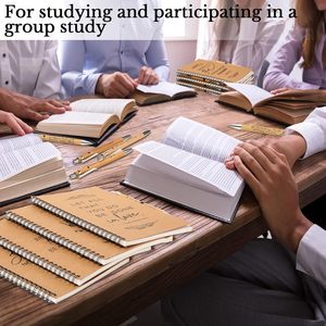 Christian Quà Tặng số lượng lớn A5 xoắn ốc máy tính xách tay 5.5 inch x 8.3 inch máy tính xách tay Christian, nhật ký cầu nguyện, câu Kinh Thánh - Product Image 4