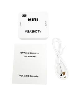 Convertisseur VGA vers HDMI 1080P avec <span class=keywords><strong>audio</strong></span>, adaptateur pour PC portable vers projecteur HDTV - Product Image 5