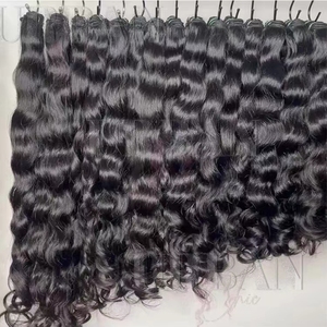 Pronto per la Spedizione: Extension di Capelli Umani Grezzi 100% Non Trattati, da Singolo Donatore, Doppia Trama, Ricci Indiani Grezzi, Fasci di Capelli Ricci Birmani - Product Image 3