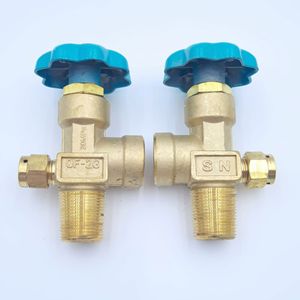 Vanne de coupure manuelle QF-30A 1/2 pouce pour bouteille de gaz, utilisation oxygène/hydrogène - Product Image 4