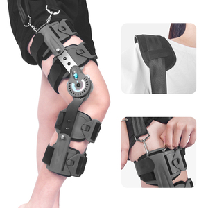 Rodillera deportiva vertical doble para adultos protección con bisagras OA rodillera ajustable ACL al por mayor - Product Image 5