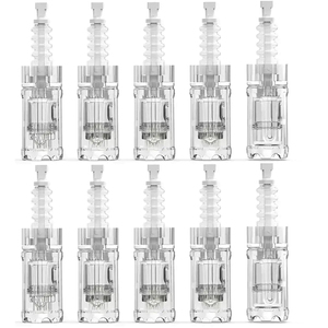 Derma Pen <span class=keywords><strong>Ultima</strong></span> A10, Cartuchos Profesionales de Microagujas, Agujas Nano Cuadradas para Rejuvenecimiento de la Piel en Casa y Uso en Salones de Belleza - Product Image 1