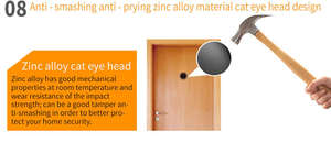 Bán Hot Q1 Home Hệ thống an ninh 4.3 inch Hidden lổ nhìn trộm cửa cơ thể phát hiện thông minh lổ nhìn trộm Door máy ảnh - Product Image 4