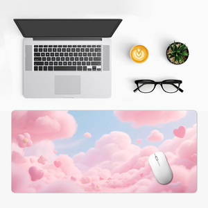 <span class=keywords><strong>Tapis</strong></span> <span class=keywords><strong>de</strong></span> bureau personnalisable mignon en forme <span class=keywords><strong>de</strong></span> nuage <span class=keywords><strong>rose</strong></span> d'anime, beau bord cousu <span class=keywords><strong>rose</strong></span>, <span class=keywords><strong>tapis</strong></span> <span class=keywords><strong>de</strong></span> <span class=keywords><strong>souris</strong></span> antidérapant en caoutchouc pour filles - Product Image 4