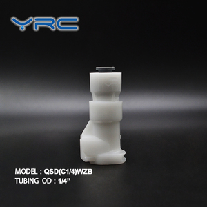 YRC <strong>1</strong>/<strong>4</strong>\" OD Push-to-Connect Plastic <strong>Tubing</strong> Pipe Fittings - Product Image 2