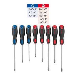 Set Master da 24 pezzi di 8 cacciaviti con impugnatura Comfort, Pretul - Product Image 3