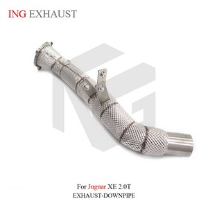 Válvula de sistema de escape de acero inoxidable para escape de coche ING Catback para Jaguar XE 2,0 T con piezas de tubo de giro automático de alta calidad de flujo - Product Image 4
