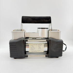 Compresseur d'air de voiture portable TOLHIT 12v DC en métal, double cylindre, <span class=keywords><strong>gonfleur</strong></span> de pneus professionnel 150PSI, pompe de gonflage électrique silencieuse - Product Image 2