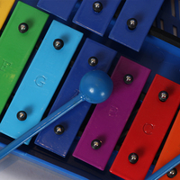 Wholesale Musical Instrument for Toddler Instrumentos Musicales Metal Xylophone 25 Notes Metallophone