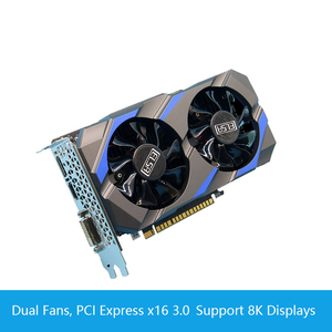 การ์ดจอ Gtx1050ti ขายส่ง Geforce Gtx1050ti 4g การ์ดแสดงผลคอมพิวเตอร์ GPU พัดลมคู่ การ์ดวิดีโอสำหรับเล่นเกมพีซี Gtx1050ti Gtx1050ti - Product Image 4