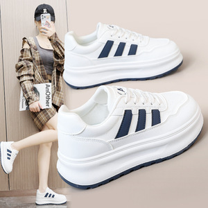 ZY1812 nuova versione coreana traspirante in Mesh Board Chunky <span class=keywords><strong>Sneakers</strong></span> comode scarpe <span class=keywords><strong>bianche</strong></span> da passeggio per <span class=keywords><strong>donna</strong></span> - Product Image 1
