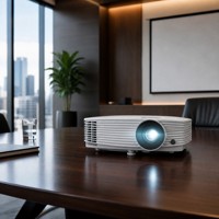 Projecteur de Conférence Professionnel GM525P 1080P Full HD 4000 Lumens Double 3D