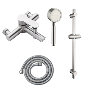 <span class=keywords><strong>Robinet</strong></span> <span class=keywords><strong>thermostatique</strong></span> contemporain en nickel brossé avec cartouche céramique, vanne <span class=keywords><strong>de</strong></span> <span class=keywords><strong>douche</strong></span> en acier inoxydable, robinets <span class=keywords><strong>de</strong></span> <span class=keywords><strong>douche</strong></span> à jet doux pour bain - Product Image 6