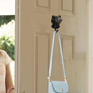 Gatto cartone animato motivo a un solo livello di ganci decorativi per animali graziosi portachiavi in plastica per camera da letto ombrello asciugamano cappello appendiabiti <span class=keywords><strong>adesivi</strong></span> murali - Product Image 2