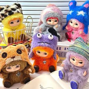 WAKUKU Waku Kuku Fluffy Fun Party Series Boîte aveugle Waku Kuku Figurine Peluche Poupée - Product Image 2