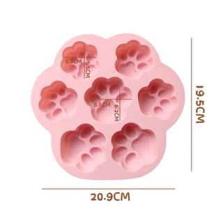 Moule en silicone en forme de patte de chat - Adorable moule à pâtisserie pour gâteaux et desserts créatifs - Product Image 3