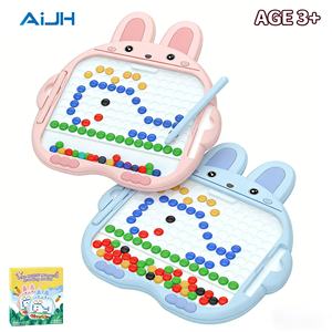 Juguete de Dibujo AiJH con 80 Cuentas, Tablero de Dibujo con Lápiz, Juguetes Educativos de Escritura y Aprendizaje para Niños - Product Image 1