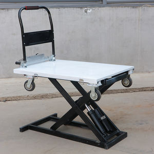 स्वचालित इलेक्ट्रिक-हाइड्रोलिक 300 किलोग्राम क्षमता फ्लैटबेड ट्रक लिफ्ट टेबल पोर्टेबल हैंडलिंग नई स्थिति - Product Image 3