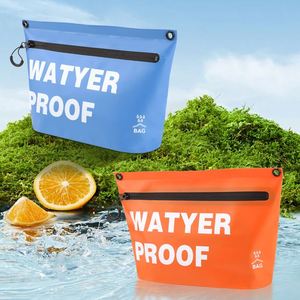 Custom Logo Printed Mix Color Waterproof Household Sports Swim Fitness <b>PVC</b> <b>Tarpaulin</b> Shoulder Bag OEM Available - Product Image 3