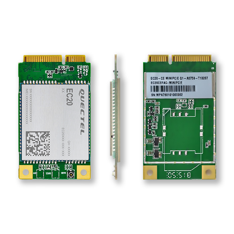 Quectel EC20 Mini PCIe LTE Cat 4 Module - IoT/M2M 4G Router, MIMO