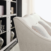 Foshan Schlüsselfertige Möbel für Hochwertige Projekte Luxus-Sofa Maßgefertigtes Kunstleder-Krokodilsofa Luxus-Sofagarnitur für Villen