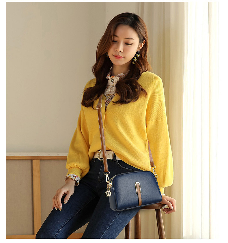 Classic Simplicity Women Shoulder Bag - High Quality Leather