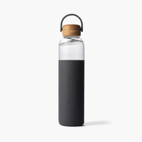 Bouteille d'eau en verre personnalisée écologique Gobelets d'eau potable à chaud Bouteilles d'eau en borosilicate personnalisées