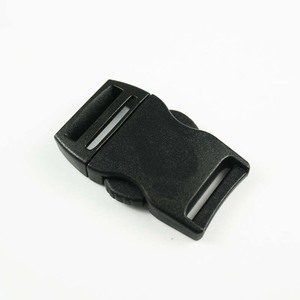 หัวเข็มขัดพลาสติกแบบปลดเร็ว เส้นผ่านศูนย์กลางภายใน 20 มม. สีดำ แบบปลดด้านข้าง สำหรับกระเป๋าและอุปกรณ์เสริม ทนทานต่อการสึกหรอ - Product Image 3