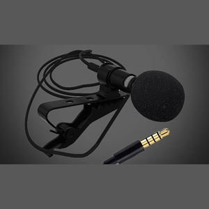 Professionale 3.5mm cablato microfono Lavalier costruzione in metallo per la trasmissione in diretta di <span class=keywords><strong>notizie</strong></span> di stampa Video di registrazione vocale - Product Image 4