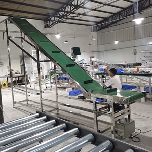 2021 çin fabrika fiyat eğimli tırmanma konveyör bant bölme alüminyum çerçeve eğimli bant konveyör için restoran ve gıda dükkanı - Product Image 3